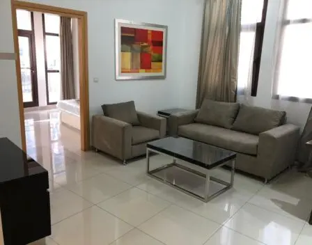 Immerse yourself in the elegance of modern living with this stunning 1BR apartment in Arjan, Dubailand. The living room is a harmonious blend of style and comfort, featuring a chic gray sofa and matching armchair paired beautifully with a sleek glass coffee table. Large windows adorned with curtains invite abundant natural light, enhancing the space. A vibrant abstract painting adds a splash of color to the pristine white walls, while the polished tiled floor guides you seamlessly to an open doorway leading to the tranquil bedroom.

Discover such exquisite spaces and more through Redlac Real Estate Dubai—your gateway to premier properties in one of the worlds most dynamic cities. Let us help you find your perfect home!.