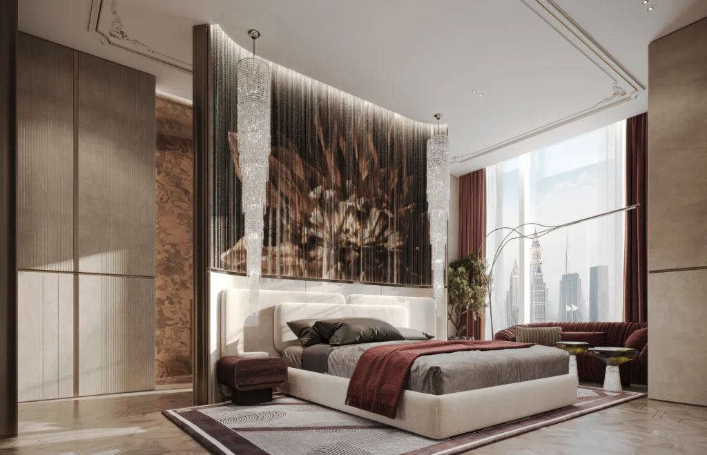 BURJ AZIZI 3BR PENTHOUSE BEDROOM 2