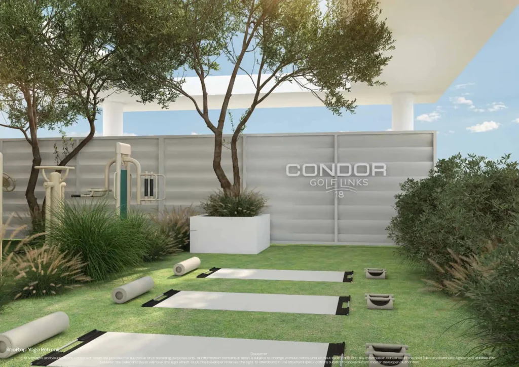 CONDOR Golf Links 18 - ROOFTOP YOGA DECK