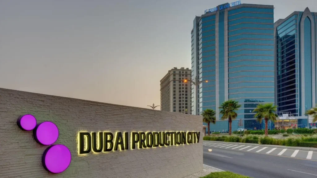 DUBAI PRODUCTION CITY ENTRANCE