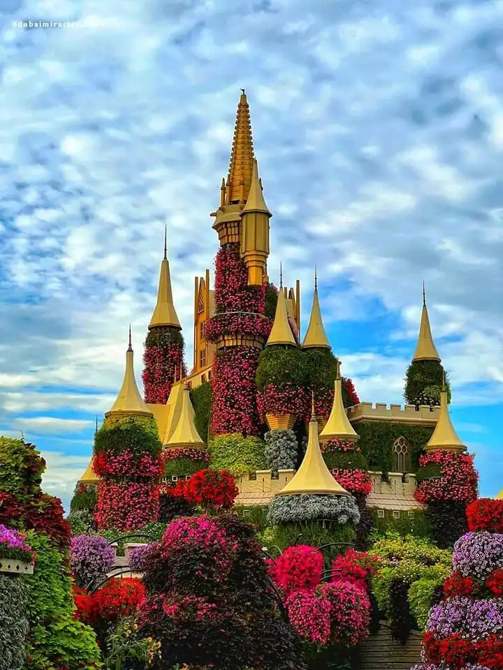 Dubai Miracle Garden near Majan