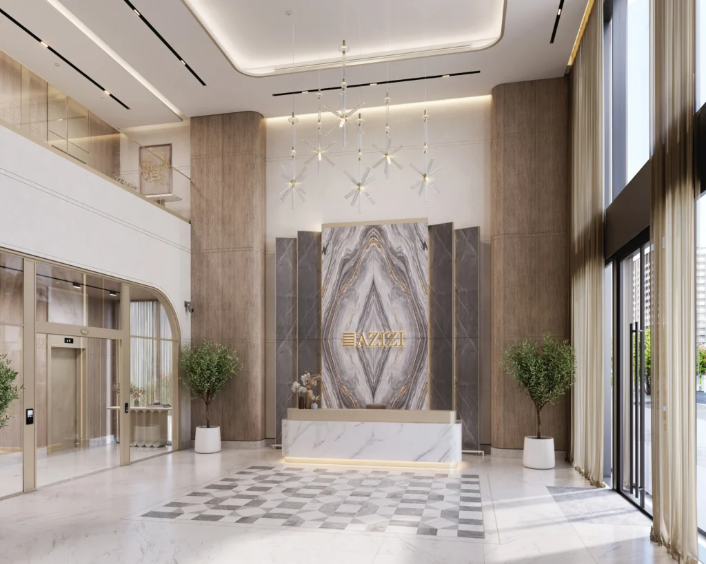 AZIZI MILAN ENTRANCE LOBBY