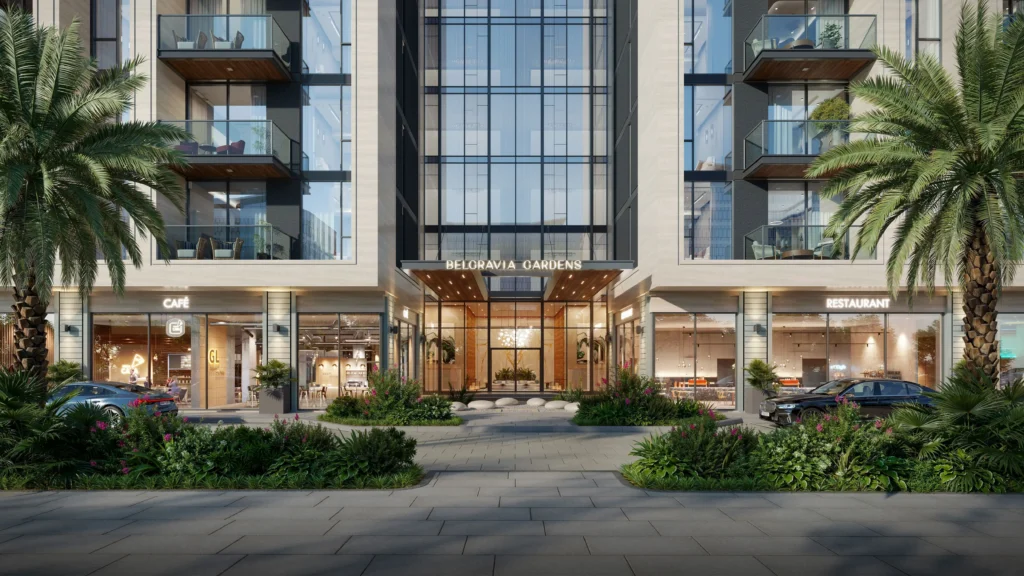 Belgravia Gardens - main entrance
