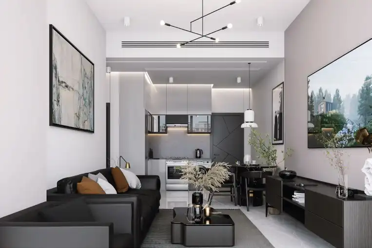 AL HASSEEM 3 2BR LIVING AREA