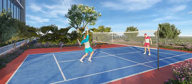 ASPIRZ Badminton-Court