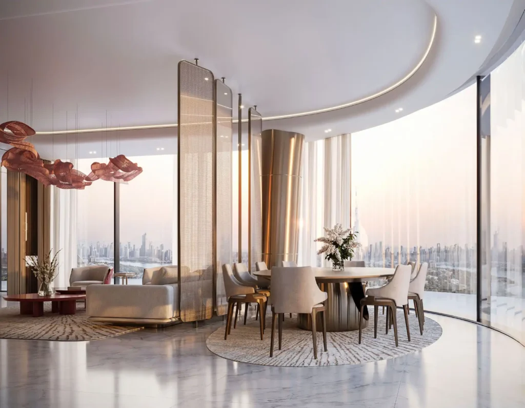 binghatti-skyblade-dining area