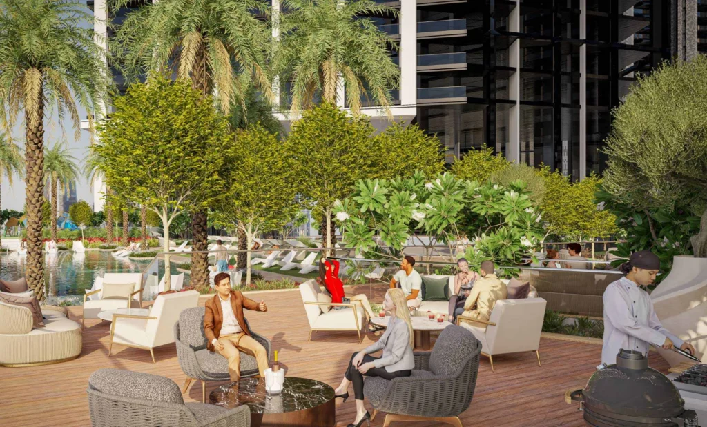 SOBHA CENTRAL - THE SERENE - BBQ AREA